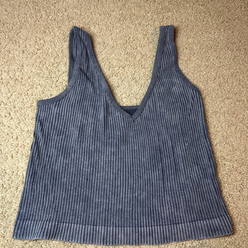 Aura Charcoal Ribbed Knitwear